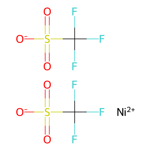 Nickel(II) Trifluoromethanesulfonate structure