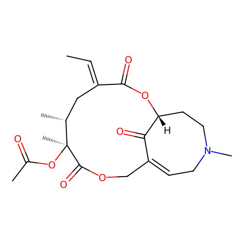 Ligularidine structure