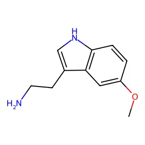 5-甲氧基色胺 structure