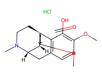 Sinomenine HCl structure