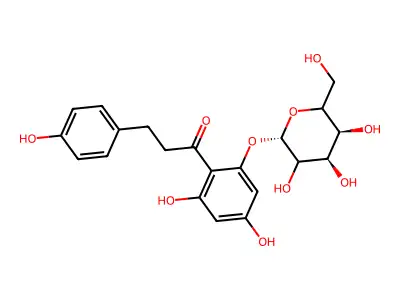 根皮苷 structure