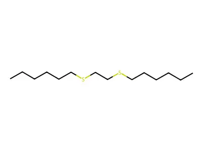1,2-bis(hexylthio)ethane structure