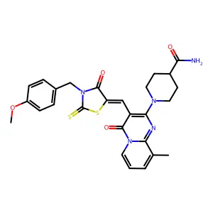 C27H27N5O4S2 structure