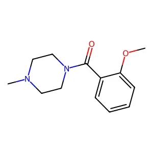 (2-Methoxyphenyl)(4-methylpiperazin-1-yl)methanone structure
