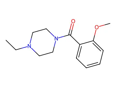 (4-Ethylpiperazin-1-yl)-(2-methoxyphenyl)methanone structure