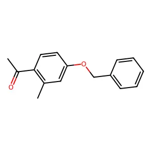 1-(4-Benzyloxy-2-methylphenyl)ethanone structure