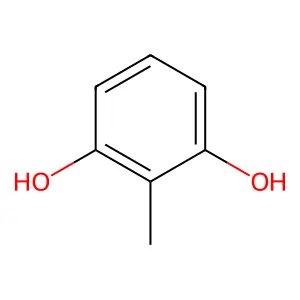 2-甲基-1,3-苯二酚 structure