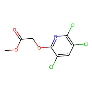 Acetic acid, 2-[(3,5,6-trichloro-2-pyridinyl)oxy]-, methyl ester structure