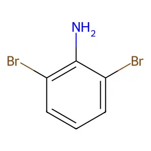 2,6-Dibromoaniline structure