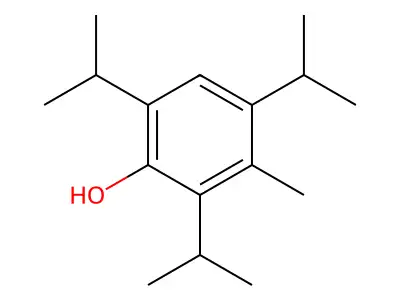 2,4,6-Tris(alpha-methylethyl)-m-cresol structure