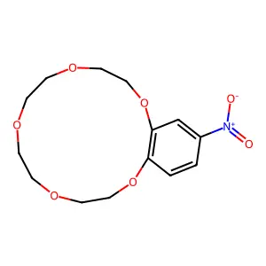 4-硝基苯并-15-冠-5 structure