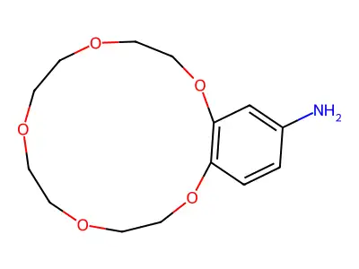4'-Aminobenzo-15-crown 5-Ether structure