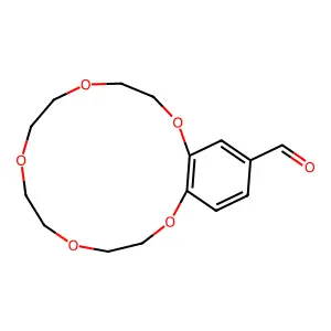 4'-Formylbenzo-15-crown-5 structure