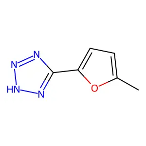 5-(5-methylfuran-2-yl)-2H-tetrazole structure