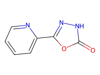 5-(Pyridin-2-yl)-1,3,4-oxadiazol-2(3H)-one structure