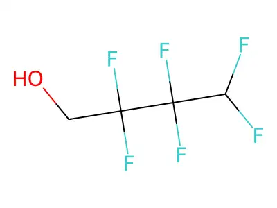 2,2,3,3,4,4-Hexafluorobutan-1-ol structure