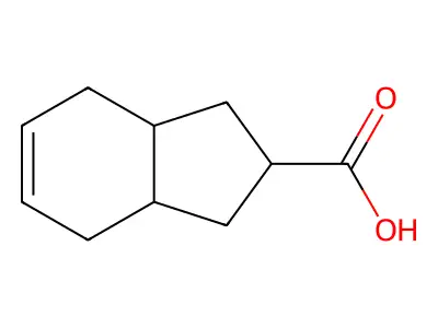 2,3,3a,4,7,7a-hexahydro-1H-indene-2-carboxylic Acid structure