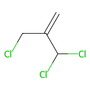 2-Chloromethyl-3,3-dichloropropene structure