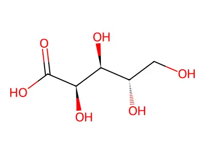L-Arabinonate structure