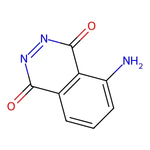 5-Aminophthalazine-1,4-dione structure