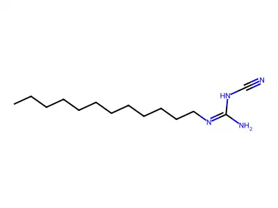 1-Cyano-2-dodecylguanidine structure