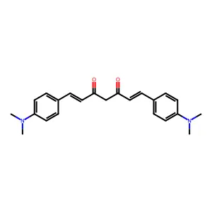 1,7-Bis[4-(dimethylamino)phenyl]hepta-1,6-diene-3,5-dione structure