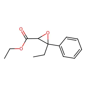 Ethyl 3-ethyl-3-phenyloxirane-2-carboxylate structure