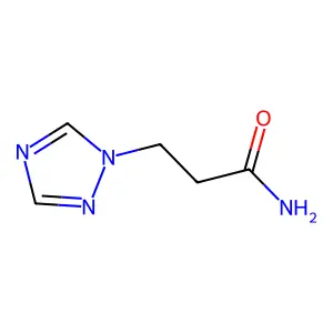 3-(1H-1,2,4-triazol-1-yl)propanamide structure