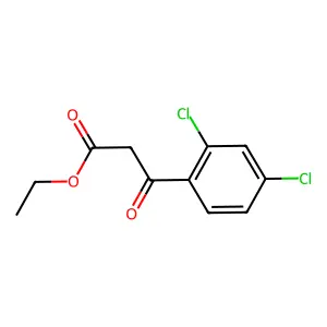 Ethyl 3-(2,4-dichlorophenyl)-3-oxopropanoate structure