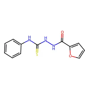 2-(2-Furoyl)-N-phenylhydrazinecarbothioamide structure