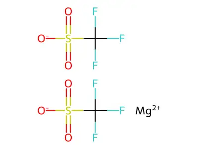 Magnesium trifluoromethanesulfonate structure