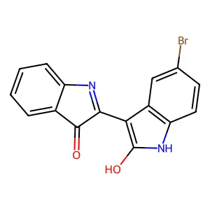 5-Bromoindirubin structure