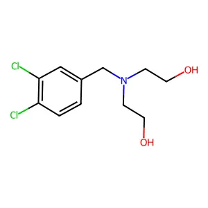2-[(3,4-Dichlorophenyl)methyl-(2-hydroxyethyl)amino]ethanol structure