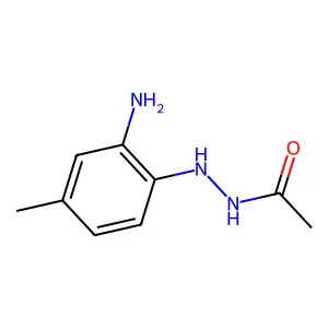 N'-(2-amino-4-methylphenyl)acetohydrazide structure
