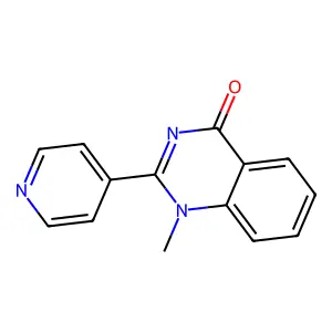 1-Methyl-2-(pyridin-4-yl)quinazolin-4(1h)-one structure