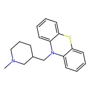 哌卡嗪 structure