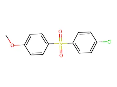 1-Chloro-4-((4-methoxyphenyl)sulfonyl)benzene structure