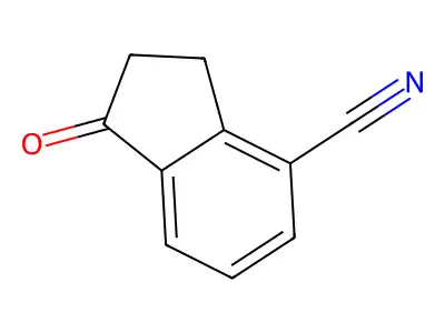 1-Oxo-2,3-Dihydro-1H-Indene-4-Carbonitrile structure