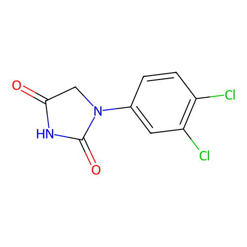 1-(3,4-Dichlorophenyl)imidazolidine-2,4-dione structure