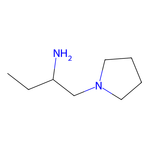 1-(Pyrrolidin-1-yl)butan-2-amine structure