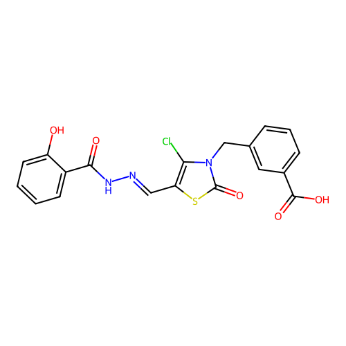 C19H14ClN3O5S structure
