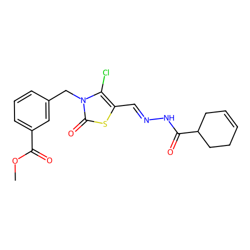 C20H20ClN3O4S structure