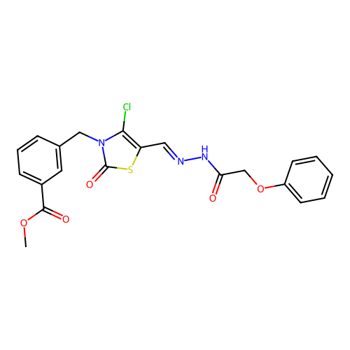 C21H18ClN3O5S structure
