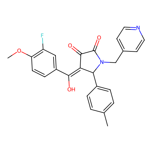 CAS 609793-33-1 - C25H21FN2O4 structure