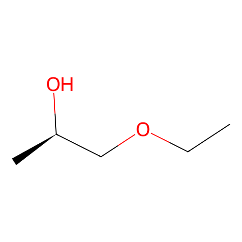Propylene glycol ethyl ether, (R)- structure