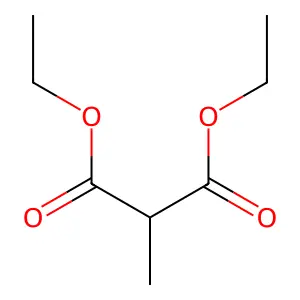 Diethyl methylmalonate structure