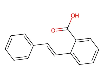Stilbene-2-carboxylic structure