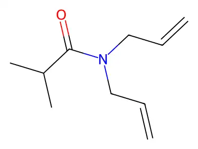 N,N-diallylisobutyramide structure