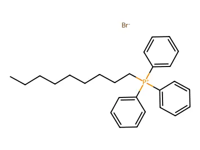Phosphonium, nonyltriphenyl-, bromide (1:1) structure