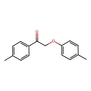 2-(4-Methylphenoxy)-1-(4-methylphenyl)ethanone structure